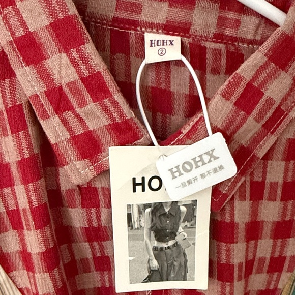 Women’s Multicolor Patchwork Casual Shirt - Picture 4 of 9